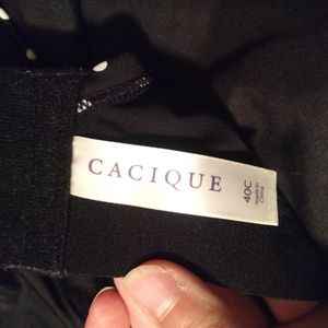 Cacique Intimates & Sleepwear - Cacique from Lane Bryant 40C Polka Dot Bra Cacique Intimates & Sleepwear - Cacique from Lane Bryant 40C Polka Dot Bra